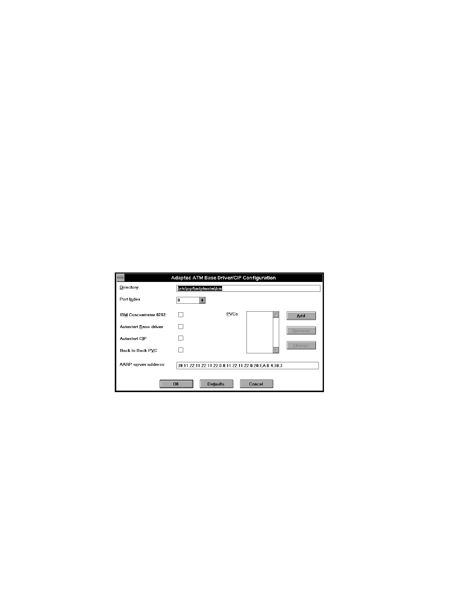 2head - installing cip client drivers, Number - 6 add pvcs as follows, Installing cip client drivers 5-2 | Installing cip client drivers | Adaptec 5ANA-940 User Manual | Page 50 / 152