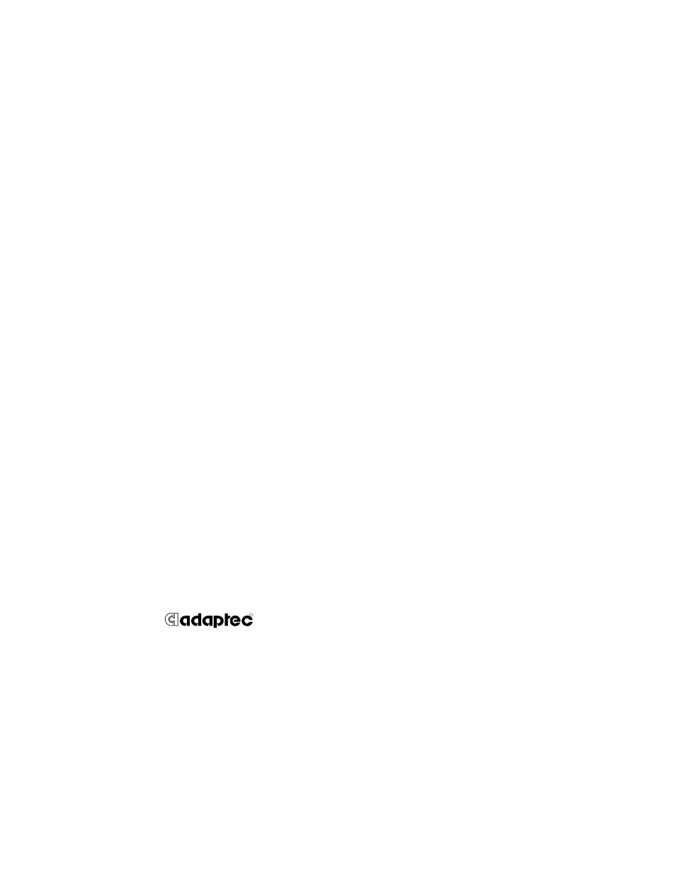 Adaptec ACS-100 User Manual | Page 13 / 13