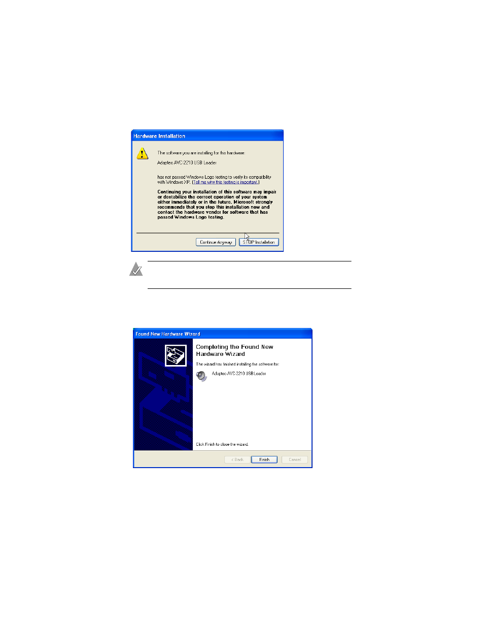 Adaptec AVC-2210 User Manual | Page 16 / 43