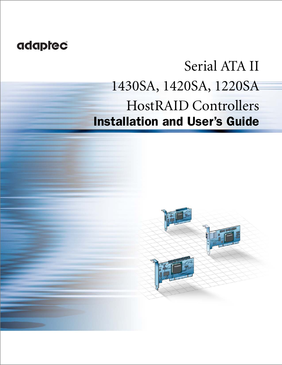 Adaptec ATA II 1220SA User Manual | 78 pages