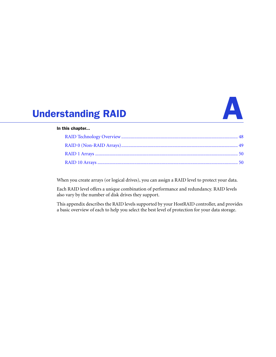 Understanding raid, Want. see | Adaptec ATA II 1220SA User Manual | Page 47 / 78