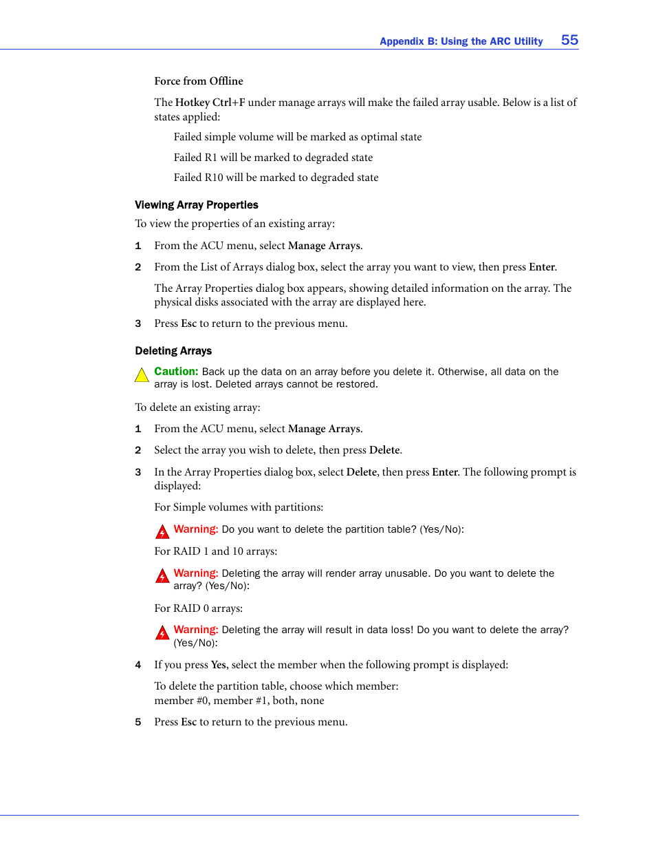 Adaptec ATA II 1220SA User Manual | Page 55 / 78
