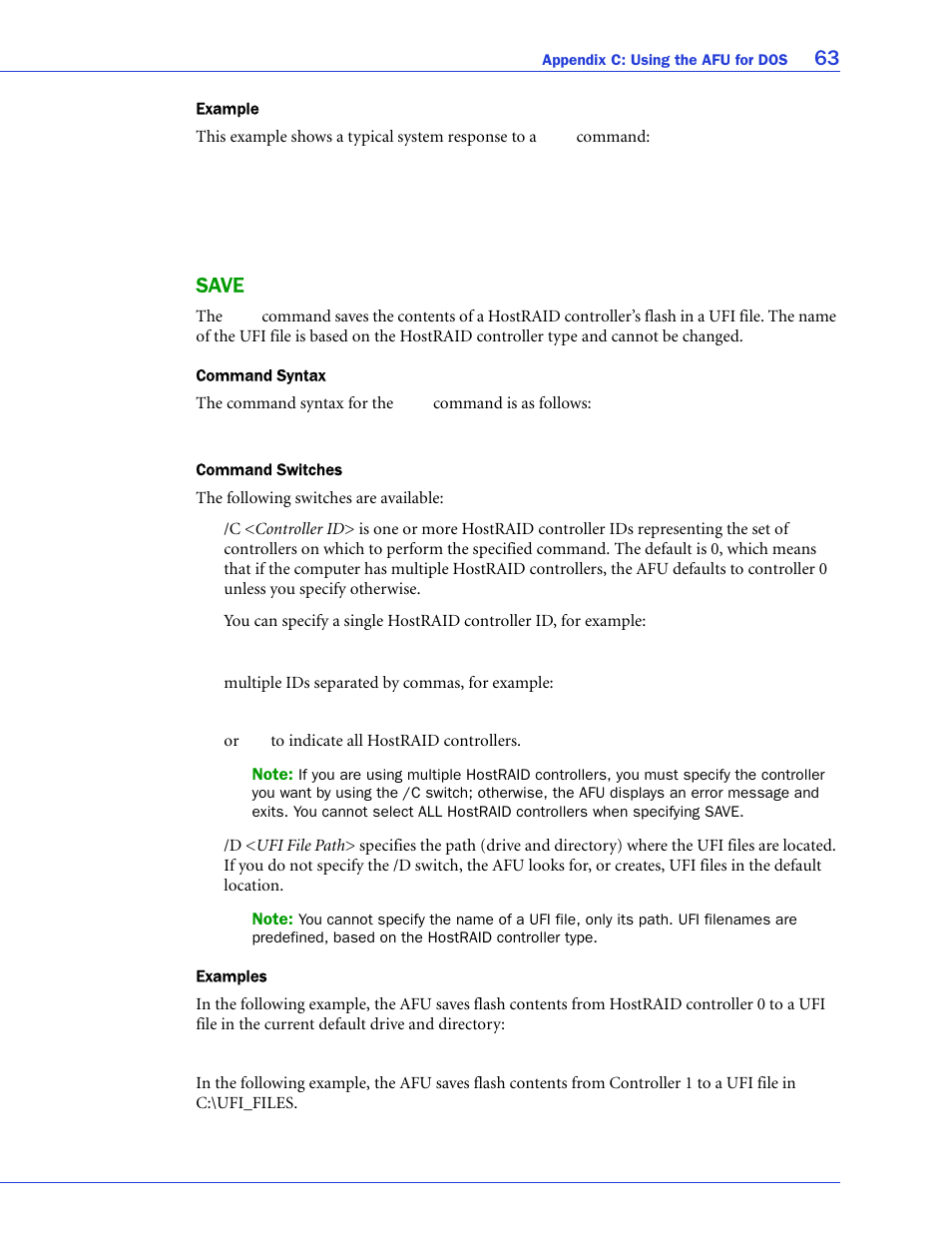 Save | Adaptec ATA II 1220SA User Manual | Page 63 / 78
