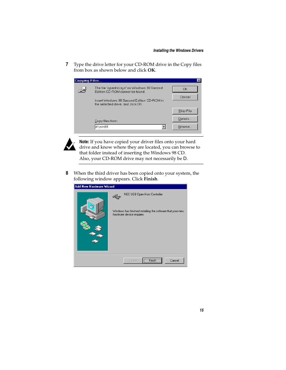 Adaptec USB2connect Host Bus Adapter User Manual | Page 20 / 27