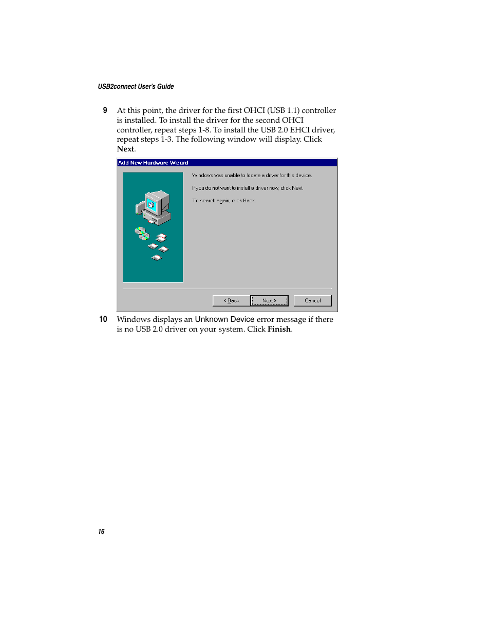 Adaptec USB2connect Host Bus Adapter User Manual | Page 21 / 27