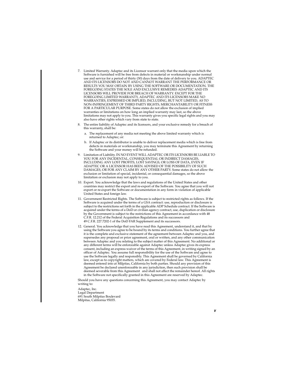 Adaptec DuoConnect AUA-3020 User Manual | Page 6 / 43