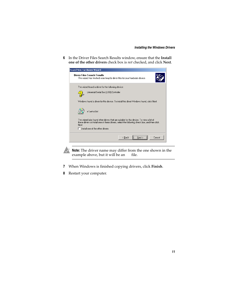 Adaptec DuoConnect Adapter AUA-3121 User Manual | Page 20 / 42