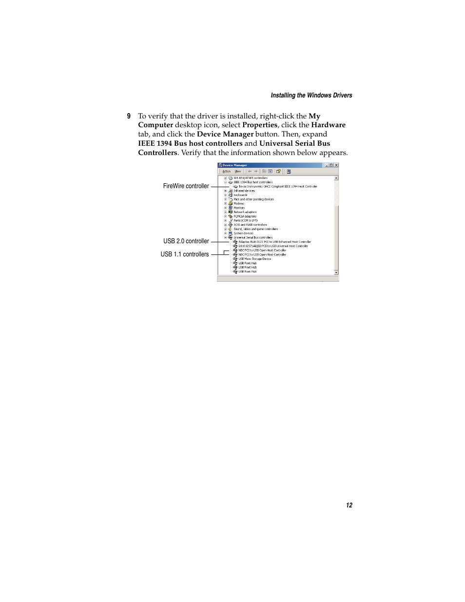 Adaptec DuoConnect Adapter AUA-3121 User Manual | Page 21 / 42