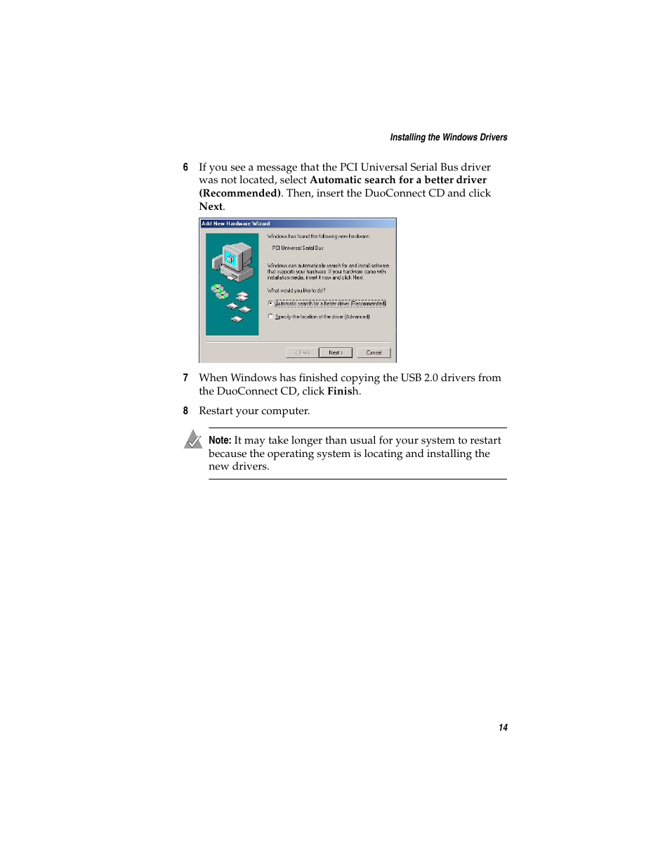 Adaptec DuoConnect Adapter AUA-3121 User Manual | Page 23 / 42