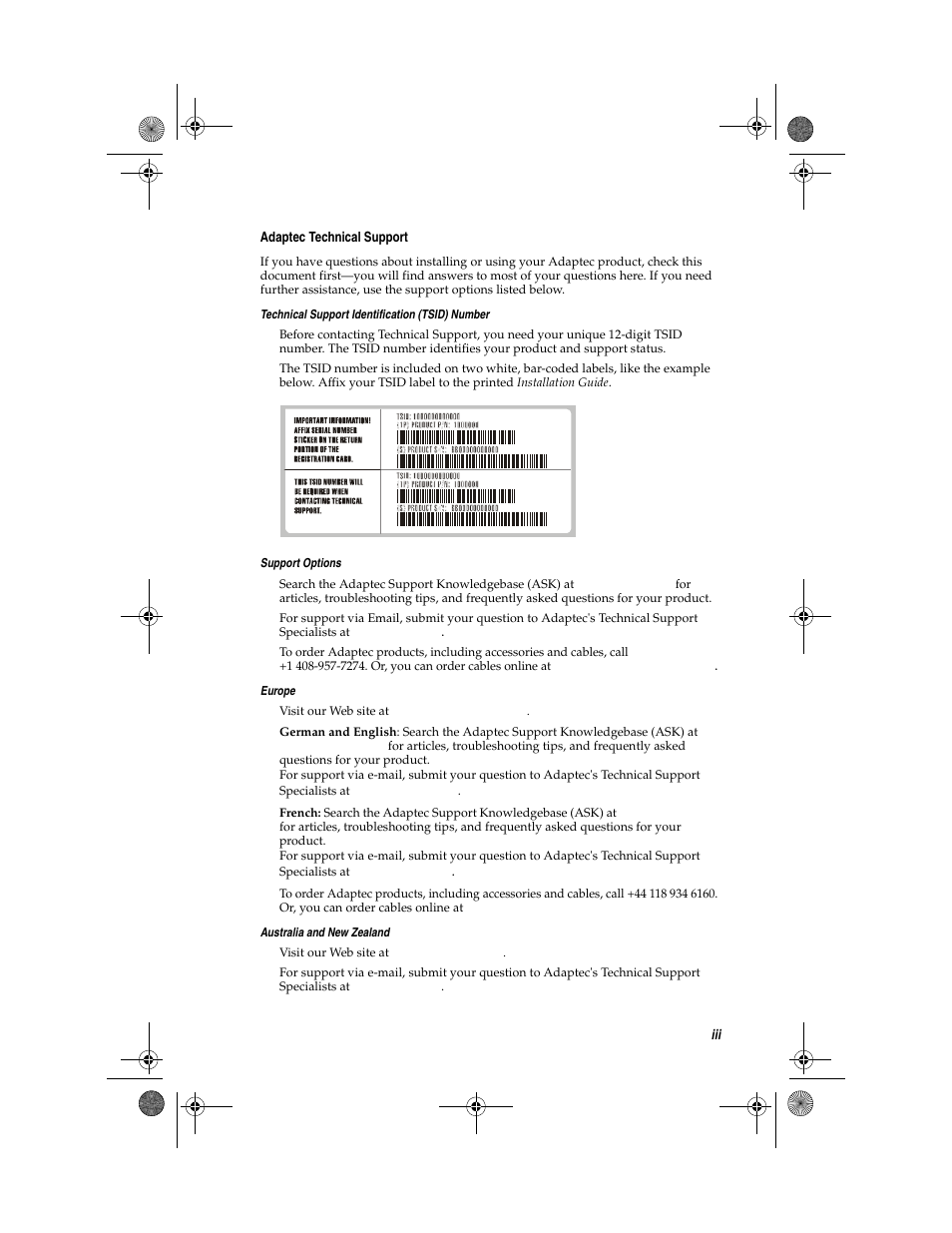 Adaptec FireConnect For Notebooks User Manual | Page 3 / 22