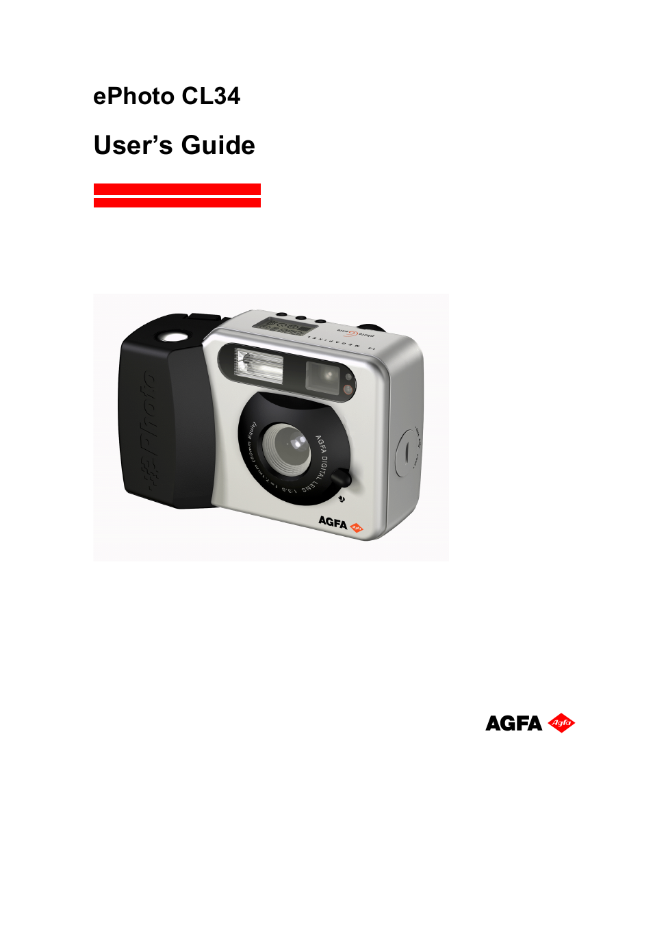 AGFA ePhoto CL34 User Manual | 53 pages