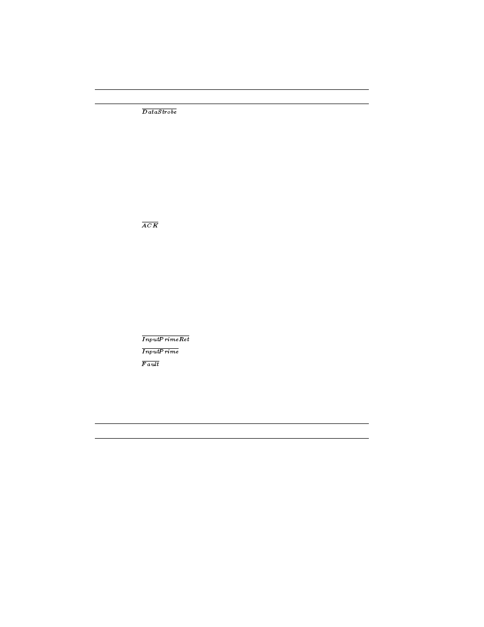 Table c–2: parallel interface pin assignments | AGFA 2100 User Manual | Page 216 / 230