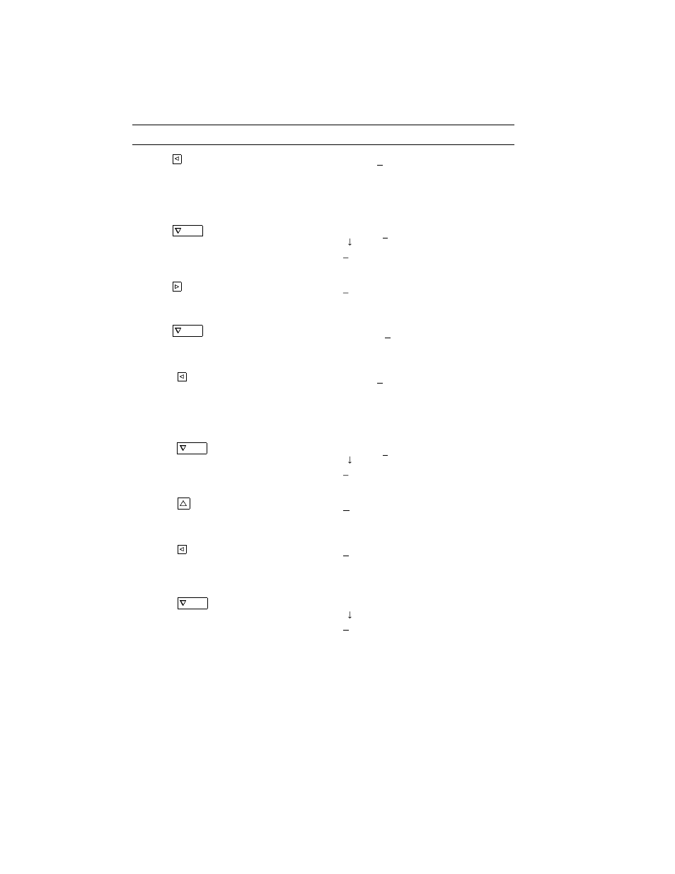 Table 4–6 (cont.): changing and saving values | AGFA 2100 User Manual | Page 95 / 230