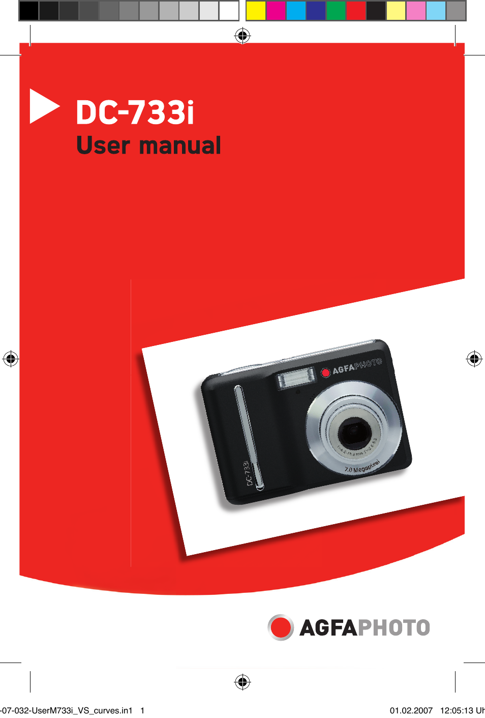 AGFA DC-733i User Manual | 60 pages