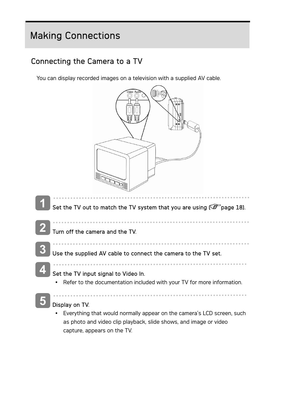 Making connections | AGFA DC-733i User Manual | Page 48 / 60