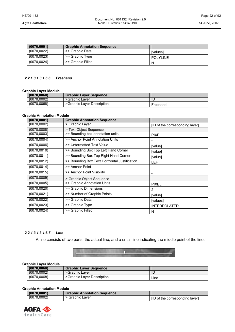 Freehand, Line | AGFA HE/001132 User Manual | Page 22 / 93