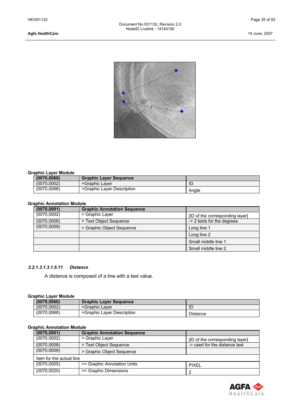 Distance | AGFA HE/001132 User Manual | Page 25 / 93