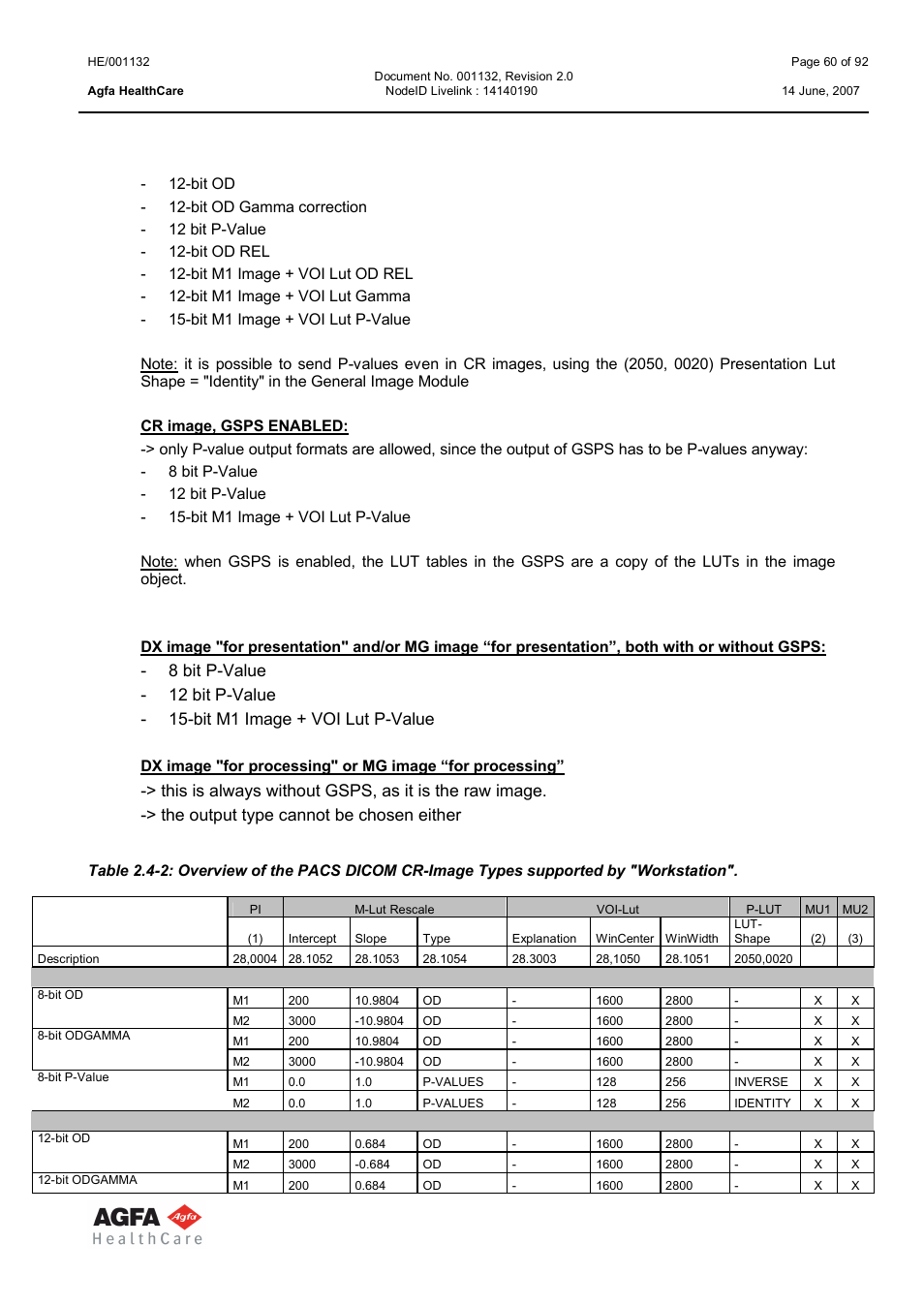 AGFA HE/001132 User Manual | Page 60 / 93