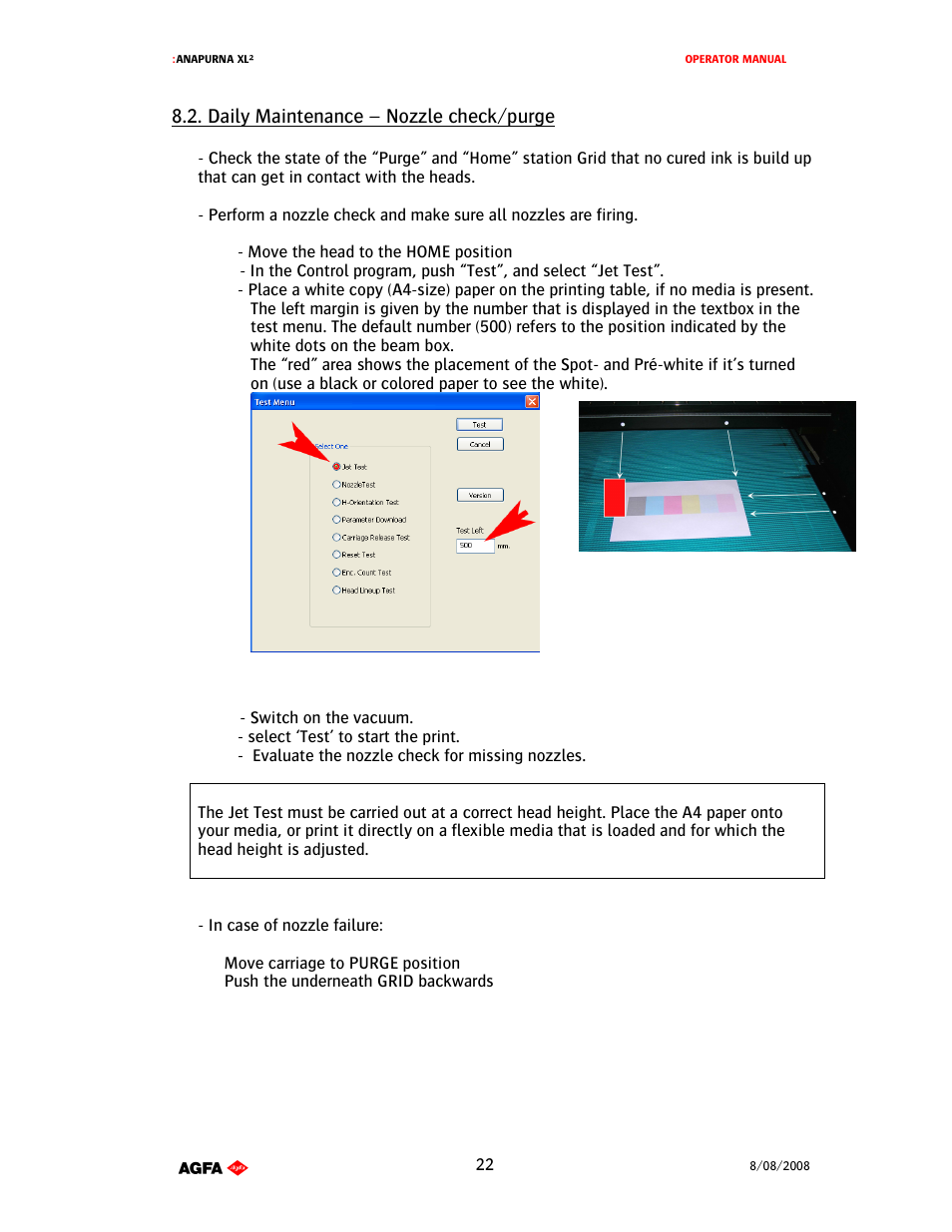 AGFA 1 User Manual | Page 22 / 54
