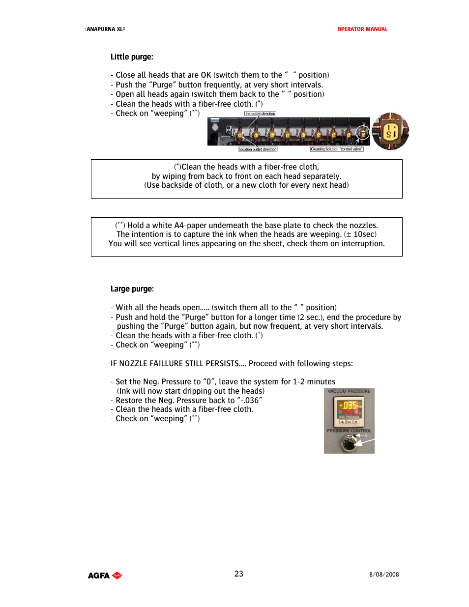 AGFA 1 User Manual | Page 23 / 54