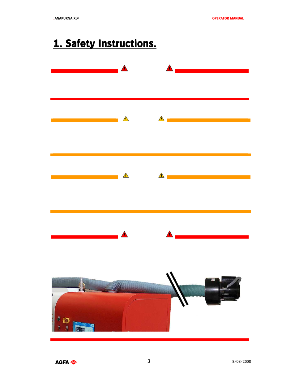 AGFA 1 User Manual | Page 3 / 54