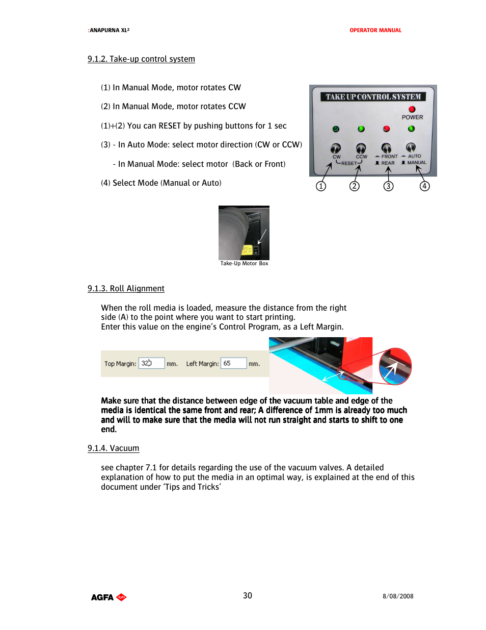 AGFA 1 User Manual | Page 30 / 54