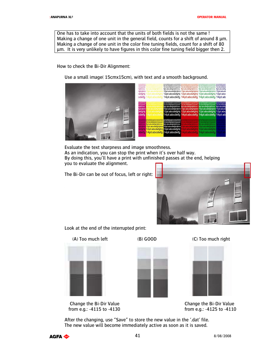 AGFA 1 User Manual | Page 41 / 54