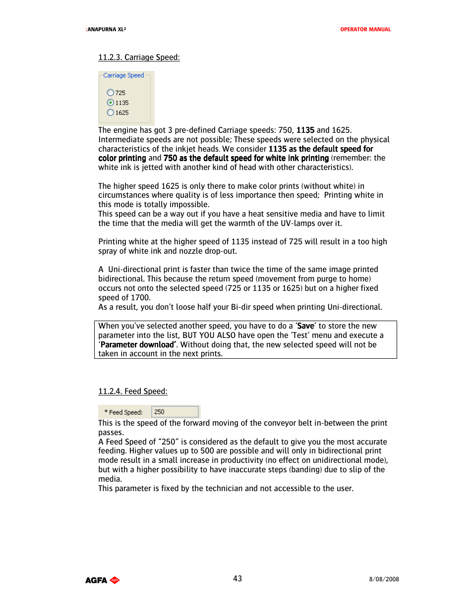 AGFA 1 User Manual | Page 43 / 54