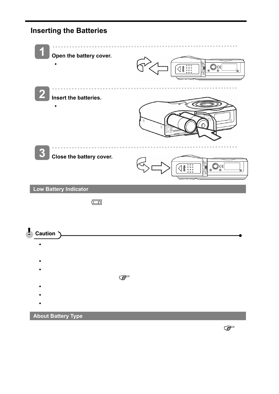 Inserting the batteries | AGFA DC-733s User Manual | Page 10 / 66