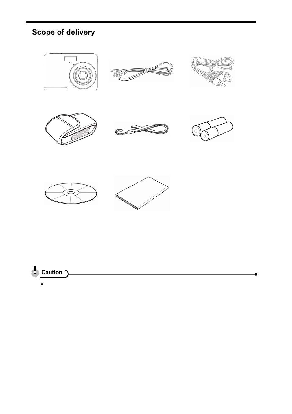 Scope of delivery | AGFA DC-733s User Manual | Page 7 / 66