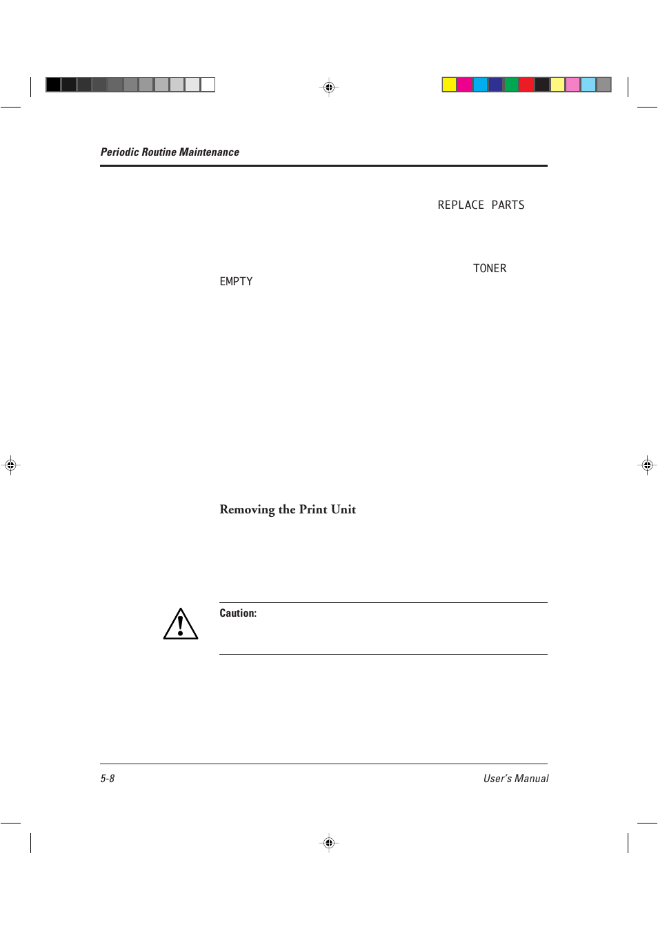 AGFA TM 14ADV User Manual | Page 109 / 158