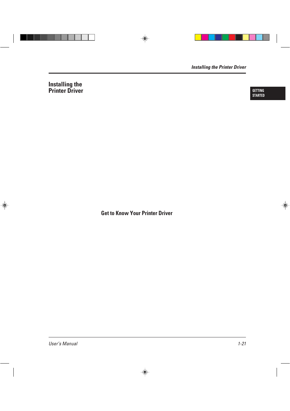 Installing the printer driver | AGFA TM 14ADV User Manual | Page 36 / 158