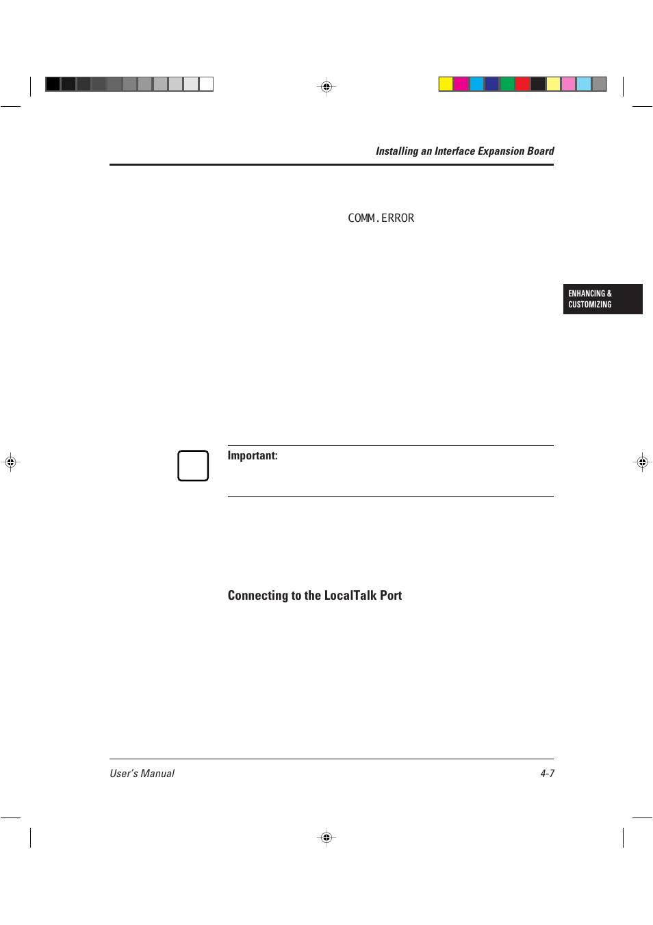 AGFA TM 14ADV User Manual | Page 92 / 158