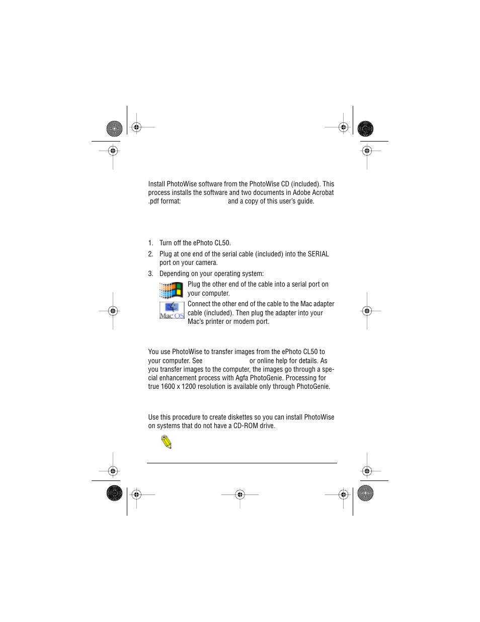 AGFA ePhoto CL50 User Manual | Page 43 / 55