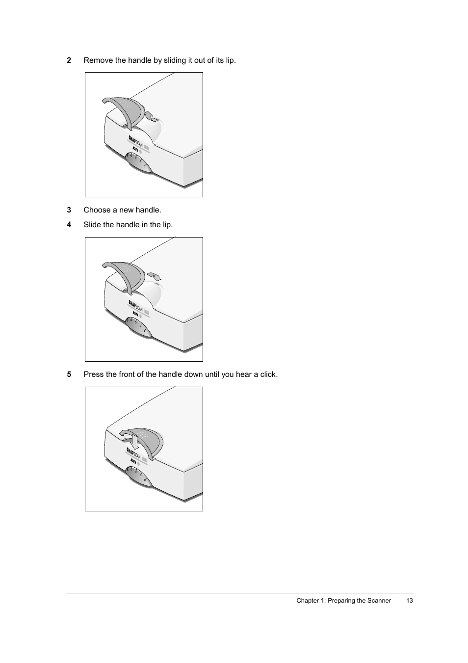 AGFA SNAPSCAN E42 User Manual | Page 13 / 63