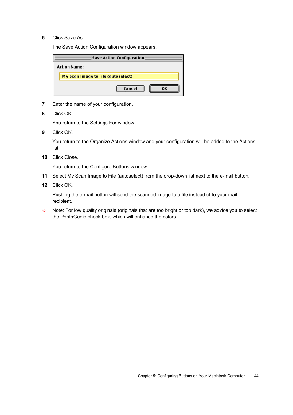 AGFA SNAPSCAN E42 User Manual | Page 44 / 63