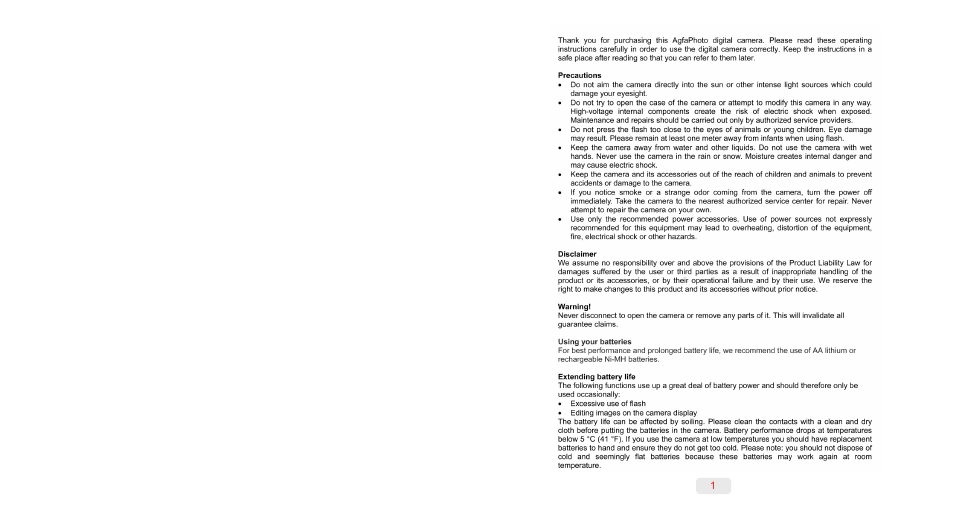 AGFA DC-504 User Manual | Page 2 / 11