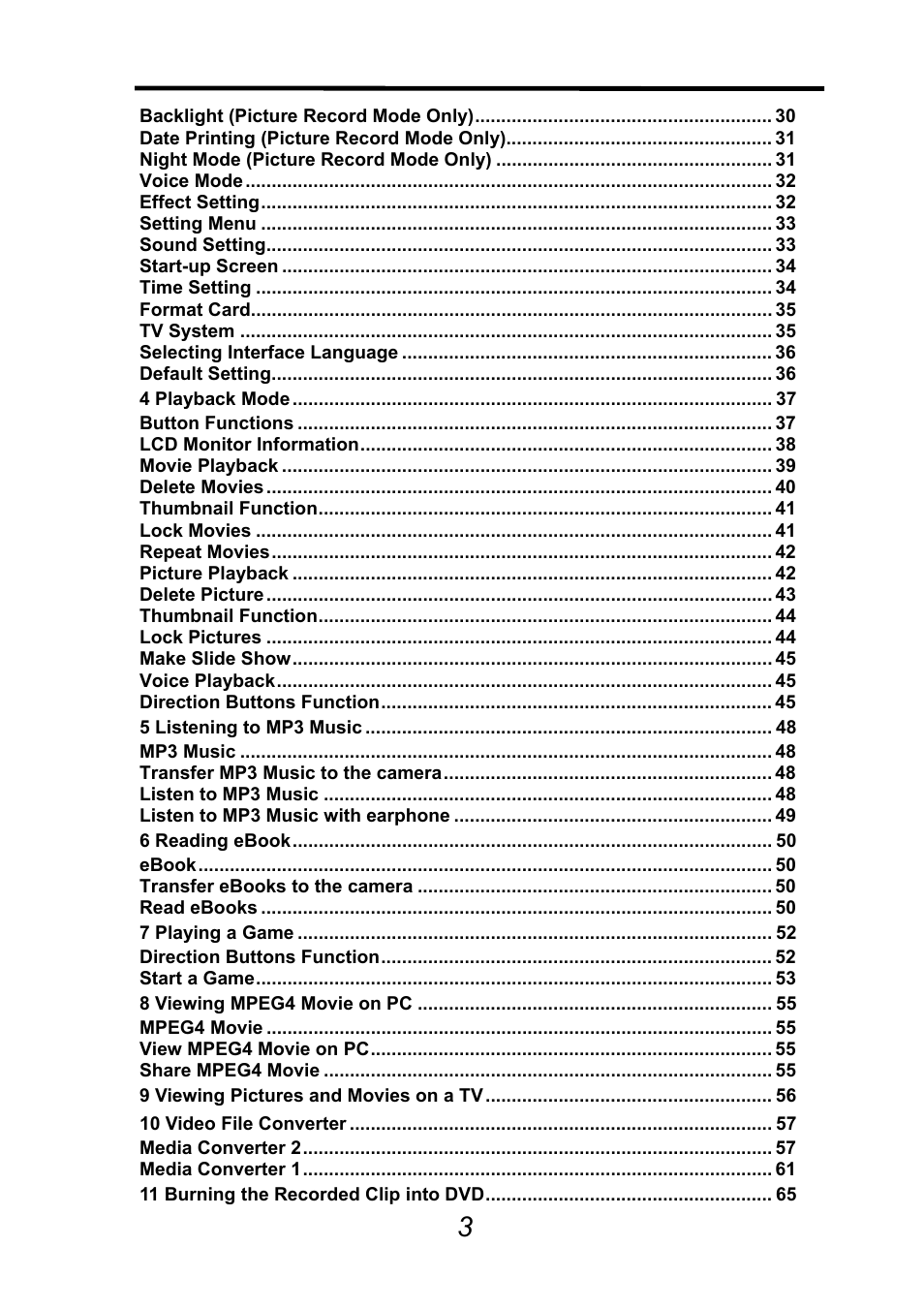 AGFA DV-5000G User Manual | Page 4 / 74