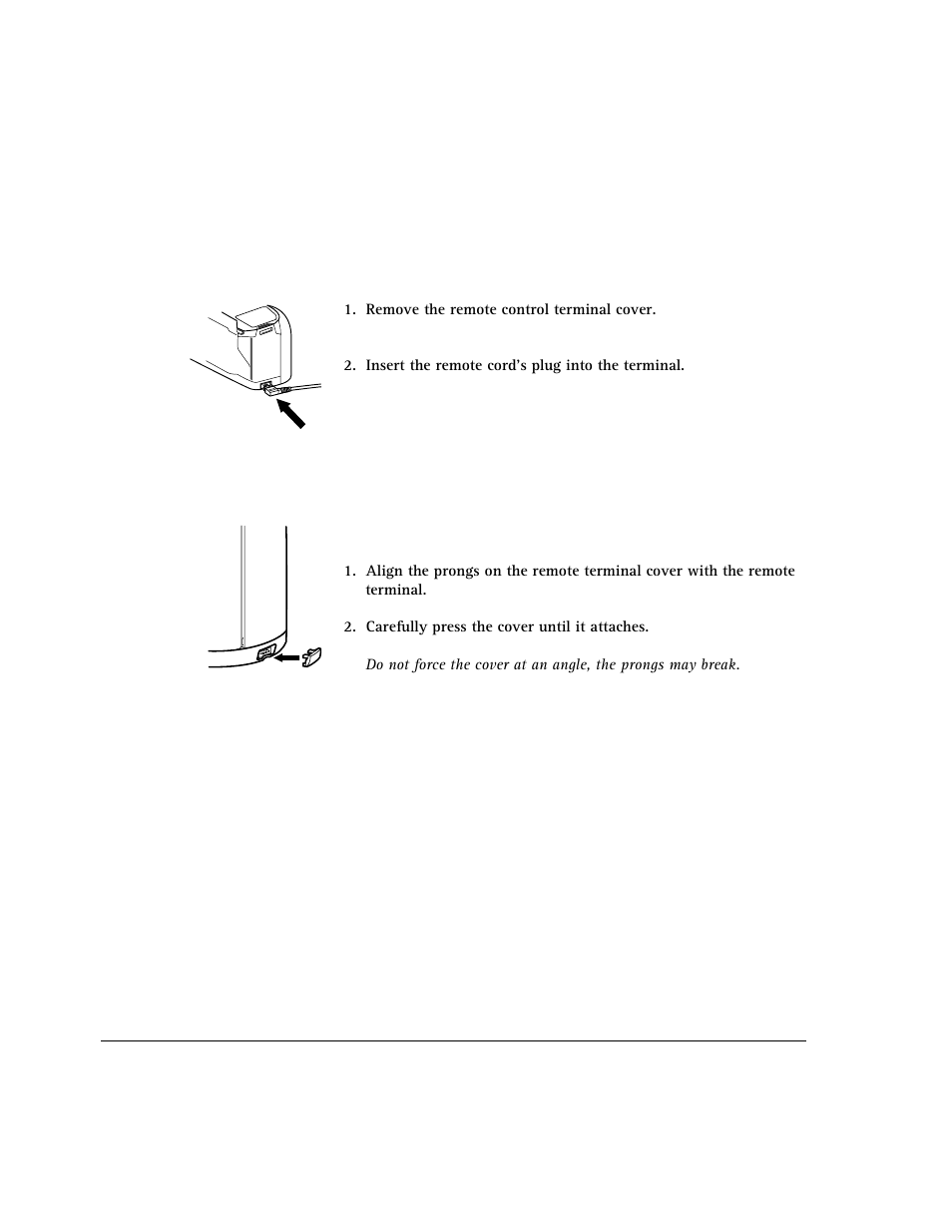 Remote release terminal | AGFA 307 User Manual | Page 52 / 73