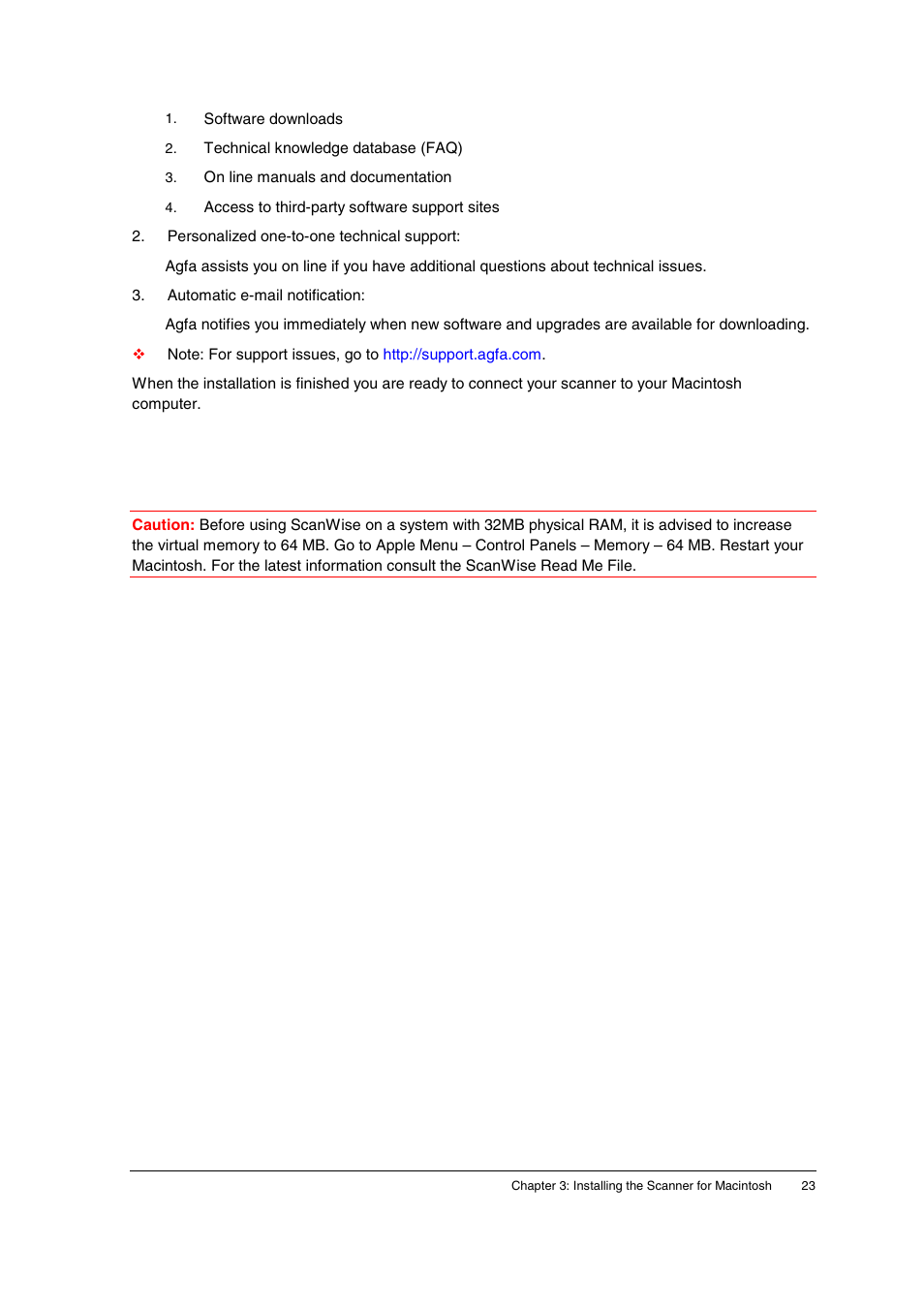 AGFA E20 User Manual | Page 23 / 35