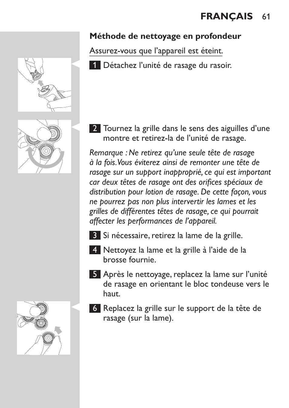 Philips Afeitadora NIVEA FOR MEN User Manual | Page 59 / 118