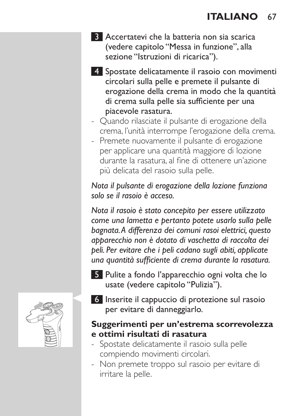 Philips Afeitadora NIVEA FOR MEN User Manual | Page 65 / 118