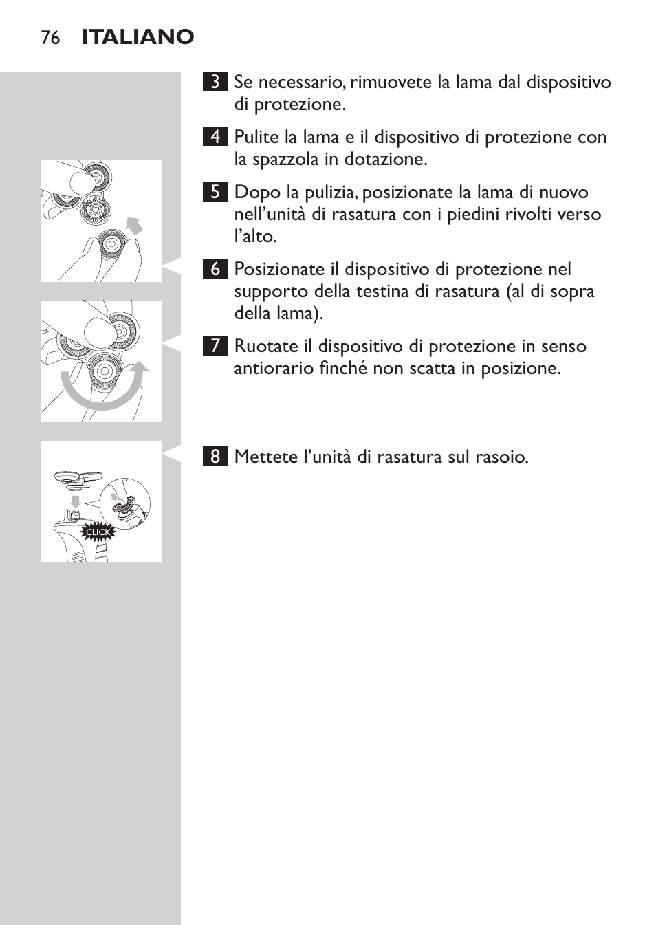 Philips Afeitadora NIVEA FOR MEN User Manual | Page 74 / 118