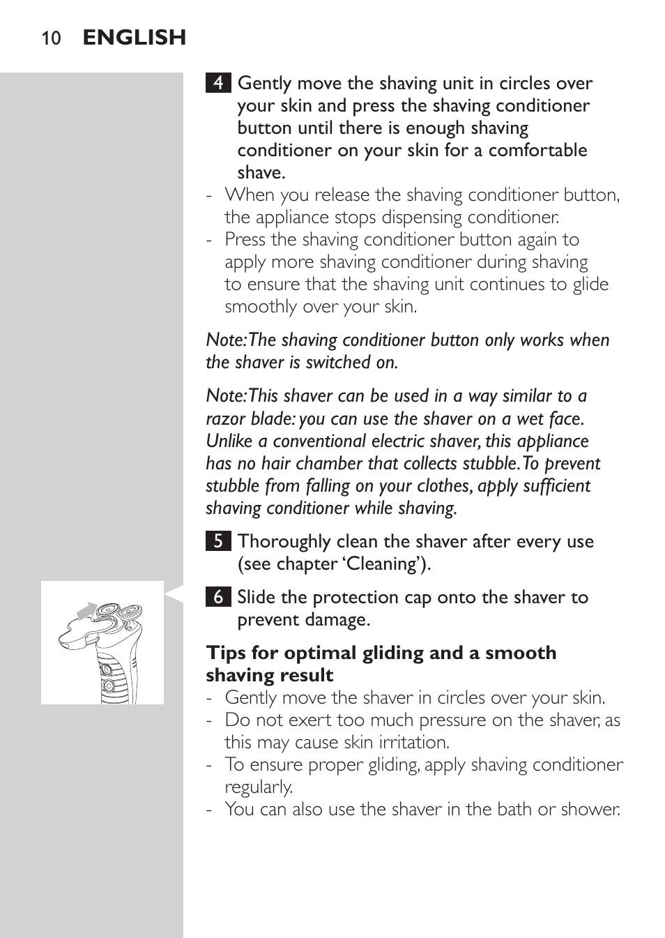 Philips Afeitadora NIVEA FOR MEN User Manual | Page 8 / 118