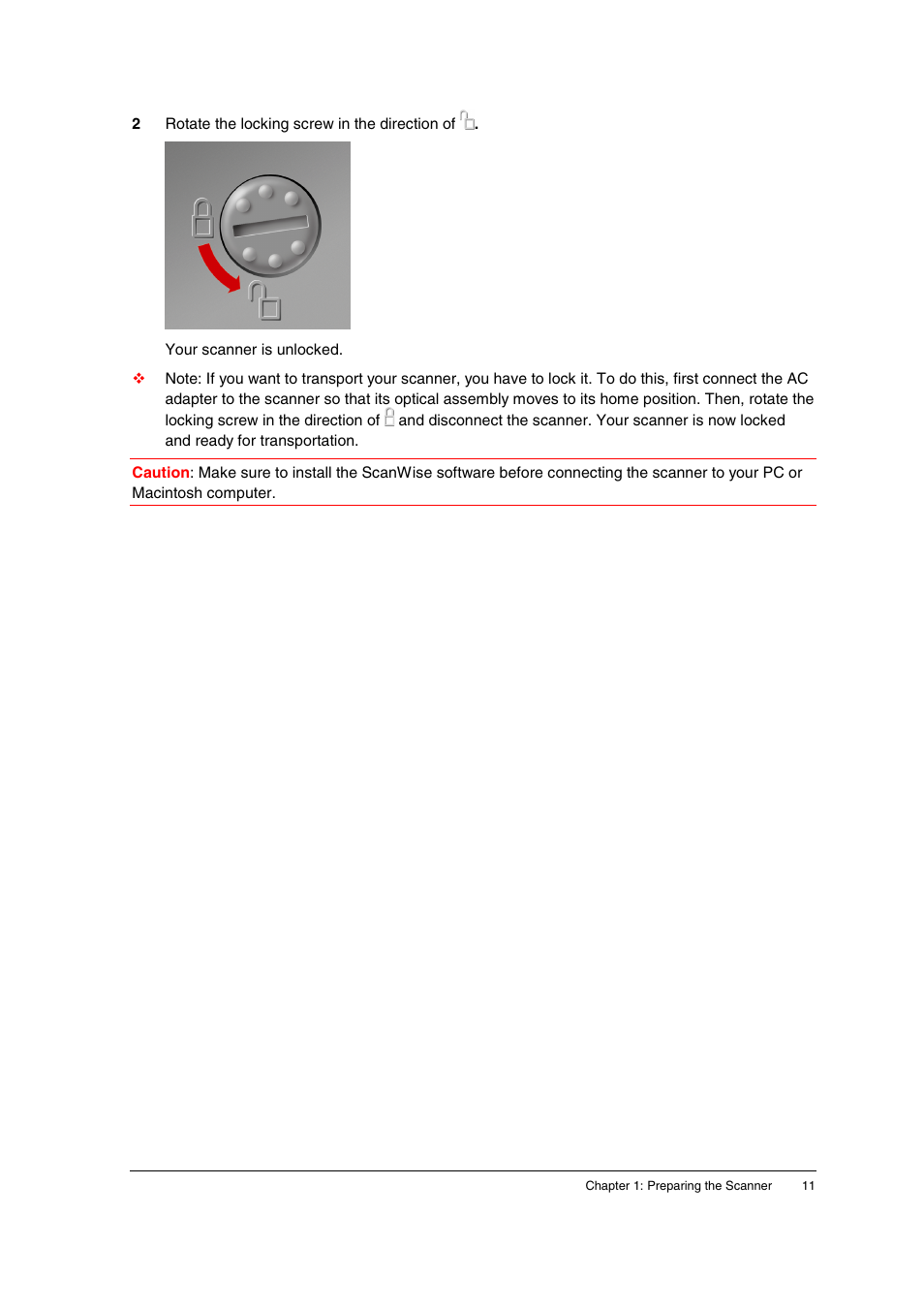AGFA SNAPSCAN E10 User Manual | Page 11 / 30