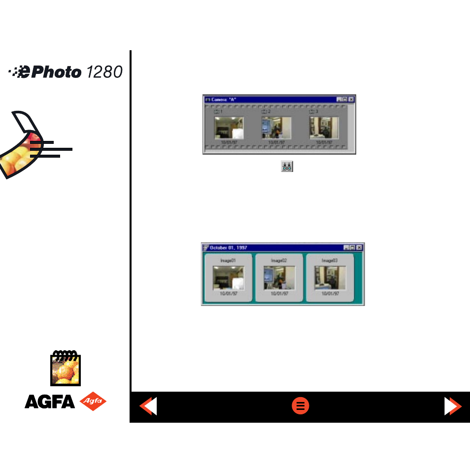 Downloading images (cont.) | AGFA ePHOTO 1280 User Manual | Page 43 / 66