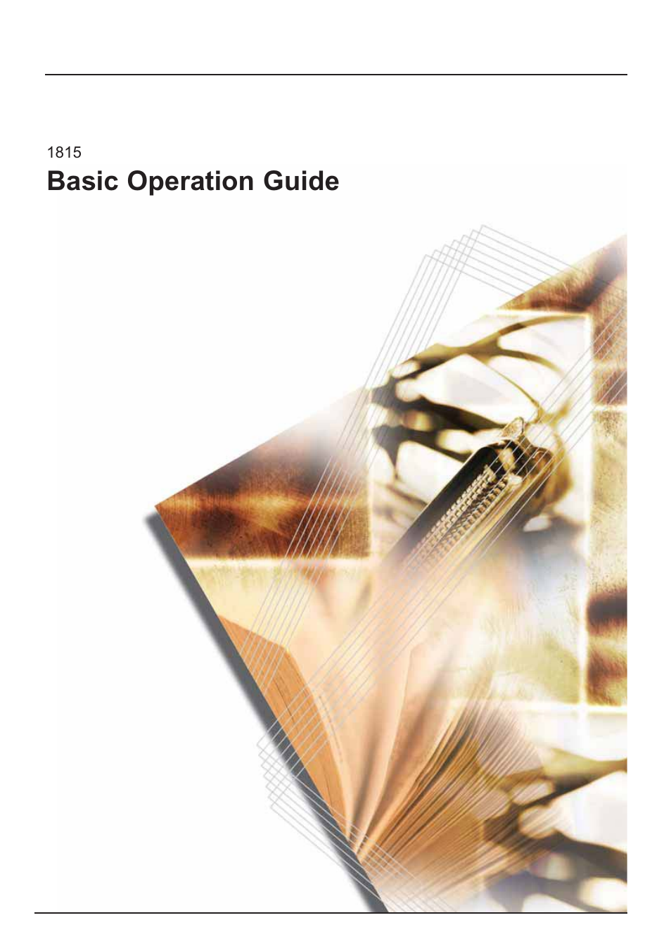 AGFA 1815 Copier User Manual | 116 pages