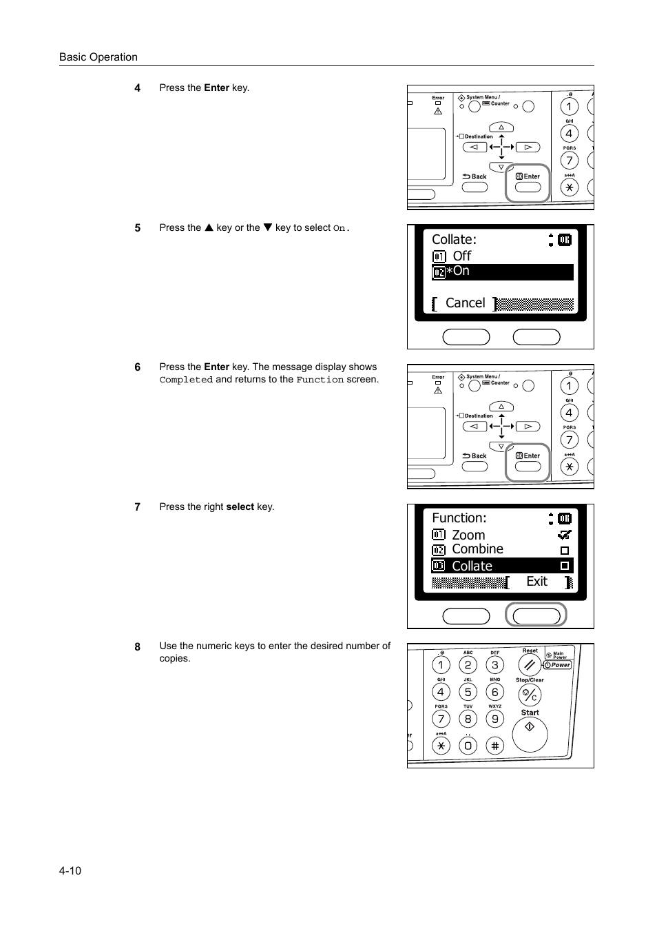 AGFA 1815 Copier User Manual | Page 72 / 116