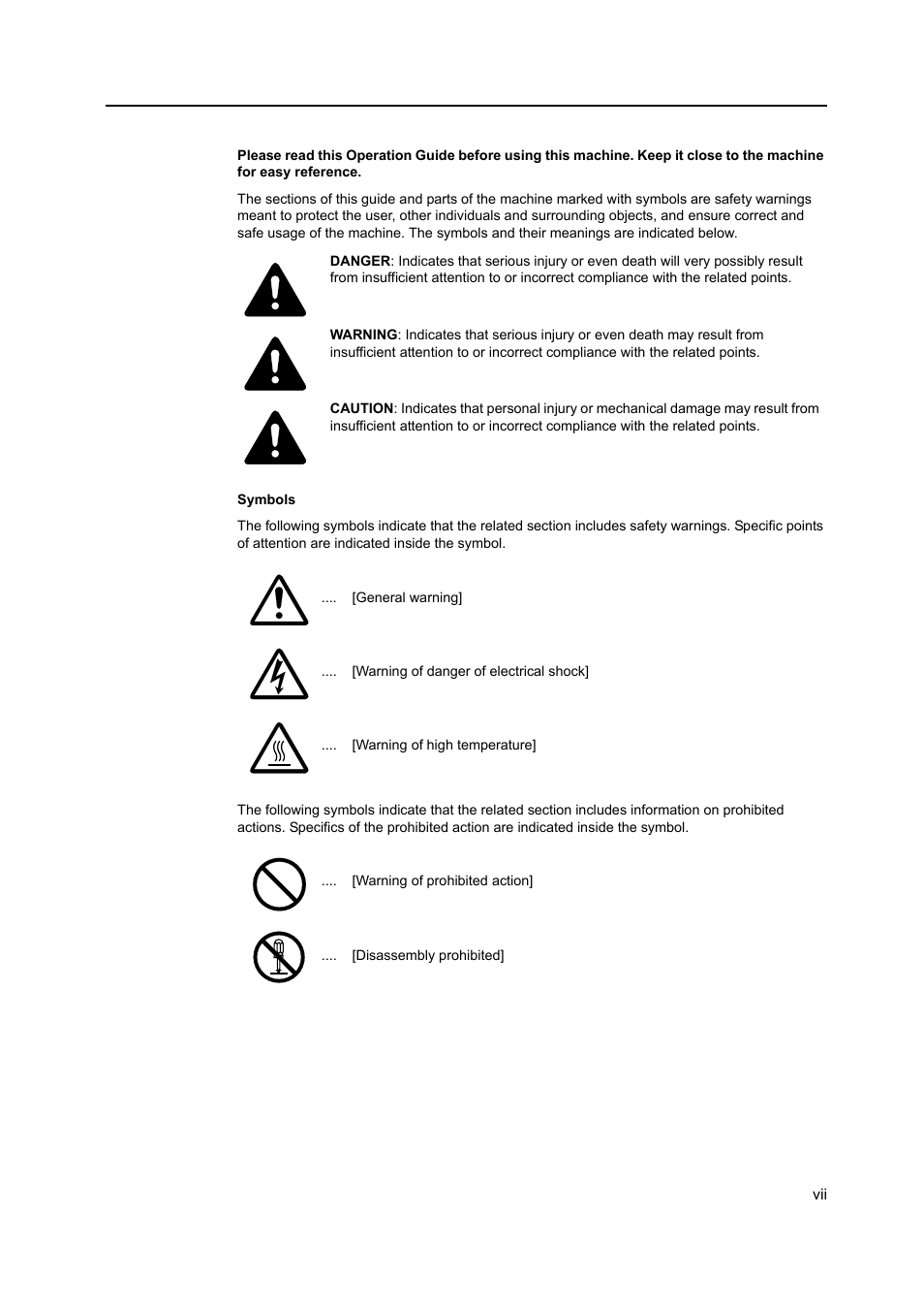 AGFA 1815 Copier User Manual | Page 9 / 116