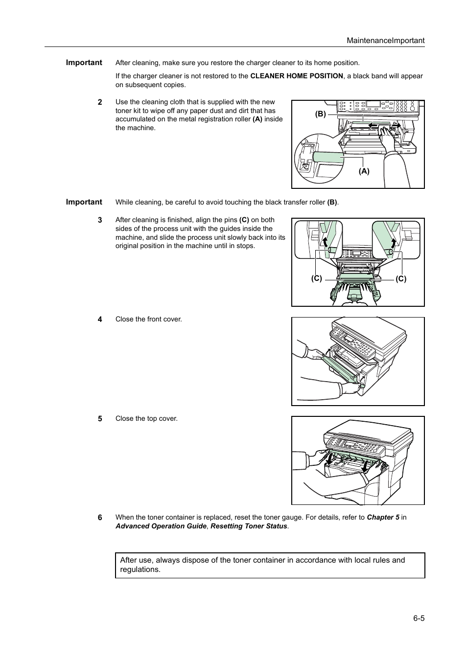 AGFA 1815 Copier User Manual | Page 91 / 116